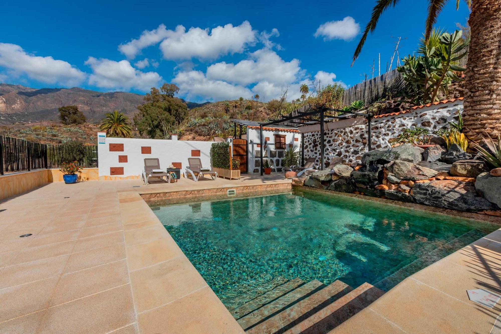 Las Casas De La Rueda - La Casita Santa Lucia De Tirajana Bagian luar foto